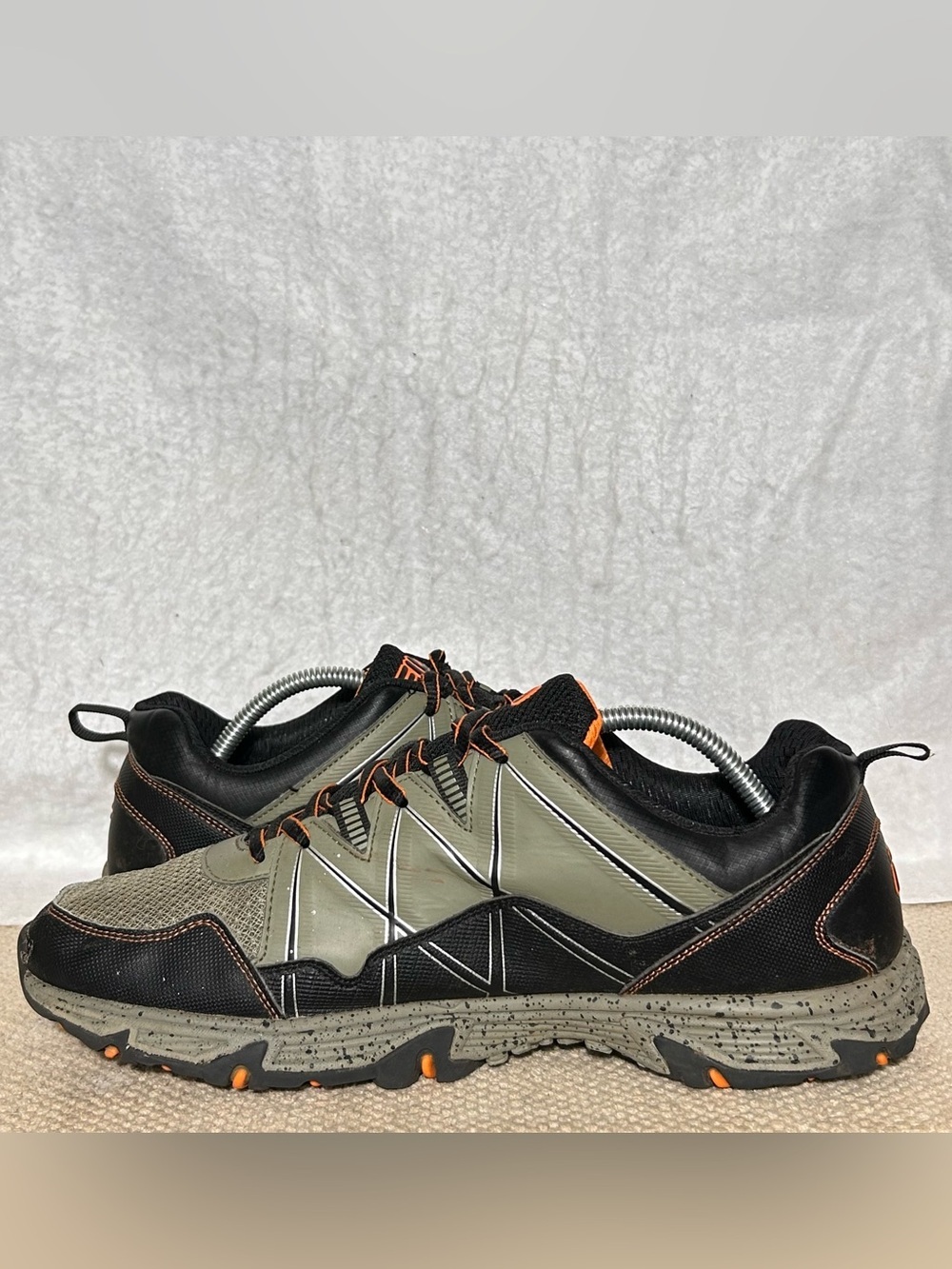 Fila Mens Green At Peak 24 Trail/Hiking Synth/Mesh Athletic Sneakers Shoes SZ 11 - Picture 7 of 9
